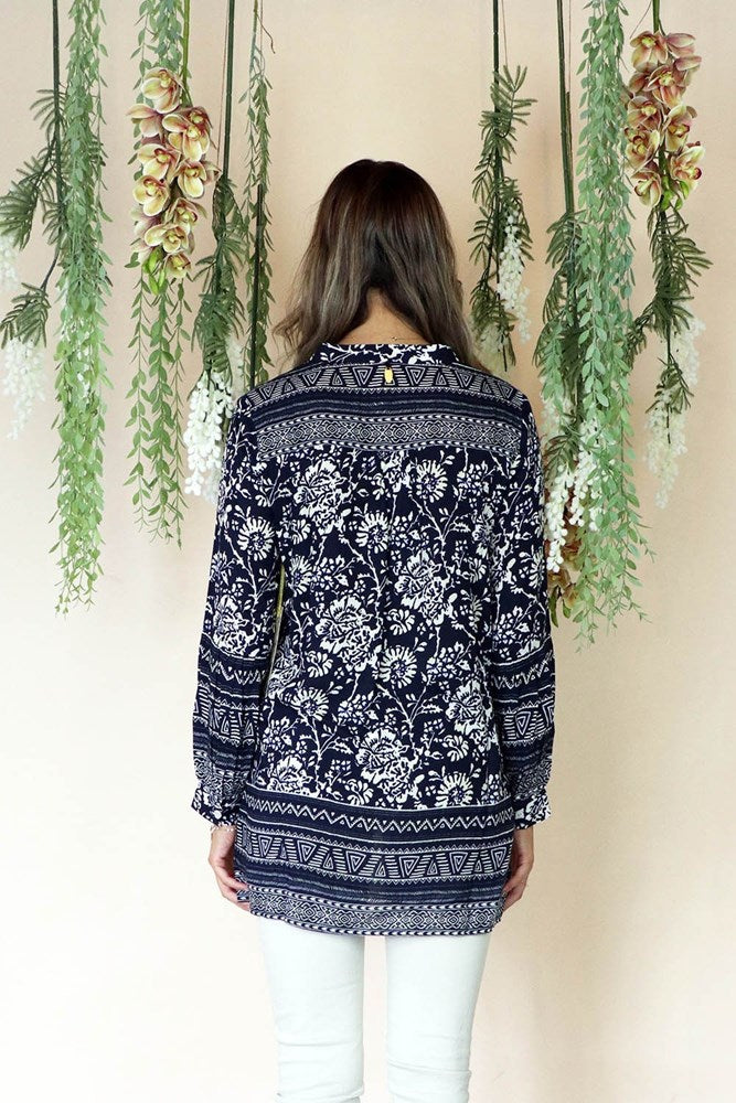 Hepburn Shirt Navy
