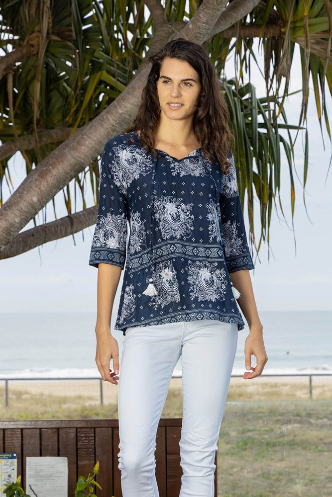 Lucia Top Navy